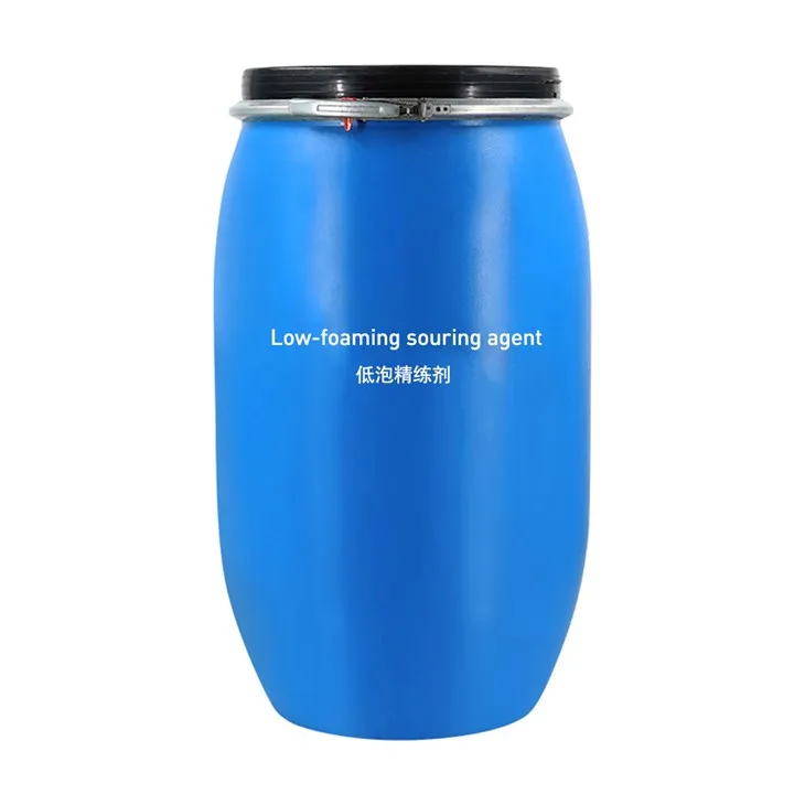 Chất tạo chua ít bọt